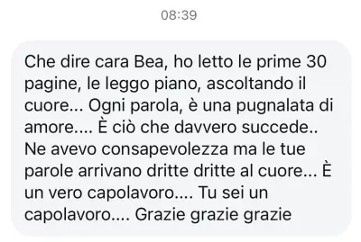 Messaggio di un lettore il giorno dell'uscita #23