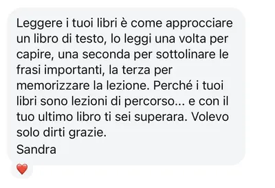 Messaggio di un lettore il giorno dell'uscita #37