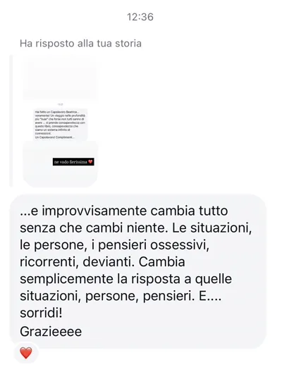 Messaggio di un lettore il giorno dell'uscita #41